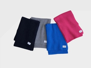 YONETOMI NEW BASIC” 【DEADSTOCK YARN】COLOR MIX CASHMERE MUFFLER”