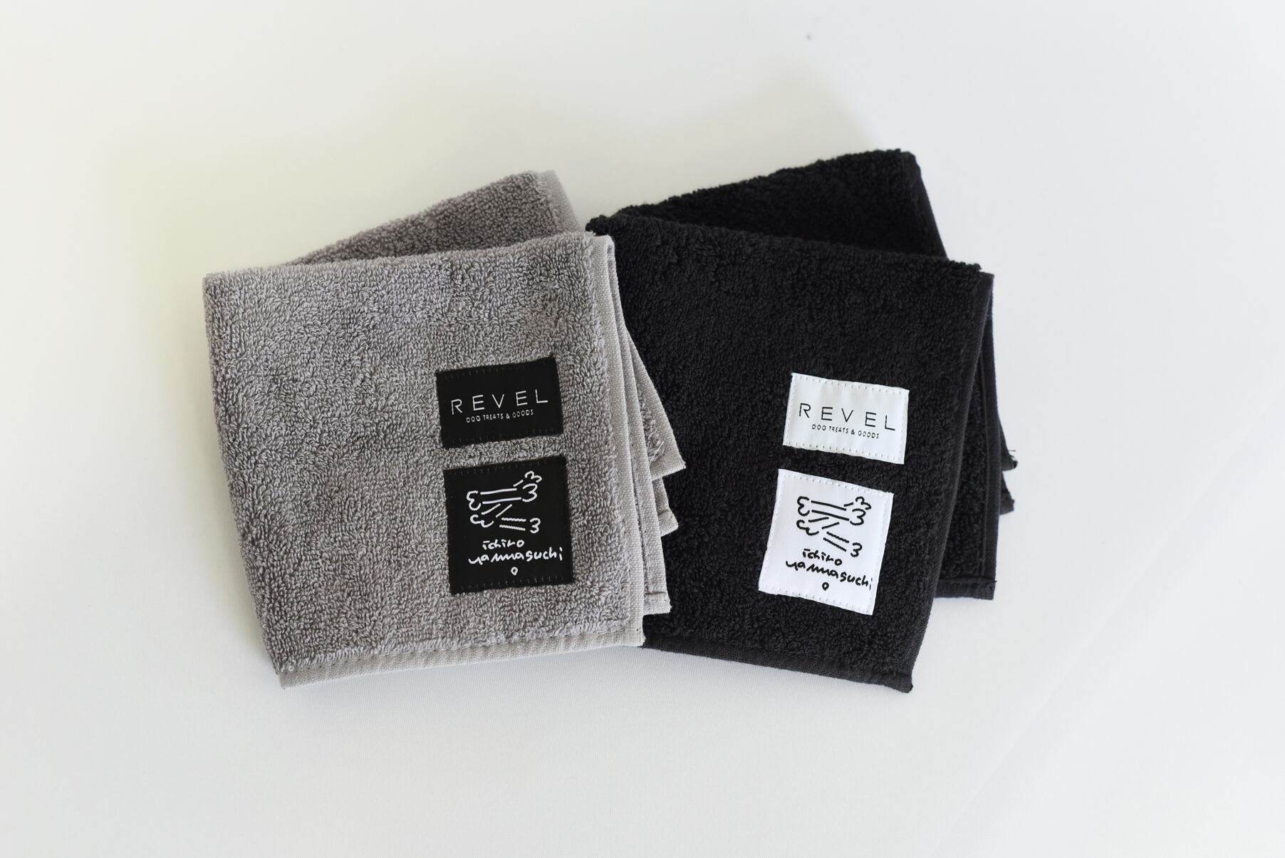 REVEL 山口一郎さん ハンドタオル | revel ｜ ペット用品 犬おやつ