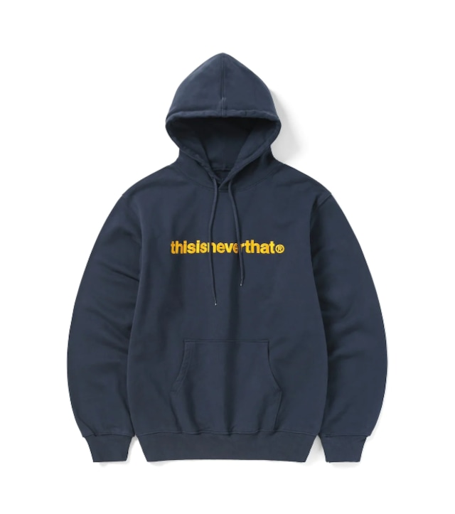 [THISISNEVERTHAT] T-Logo Hoodie Navy 正規品 韓国ブランド 韓国ファッション 韓国代行 ディスイズネバーザット THISIS NEVERTHAT