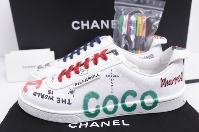 CHANEL x Pharrell Williams Sneakers 40 G34878 530JJ0046