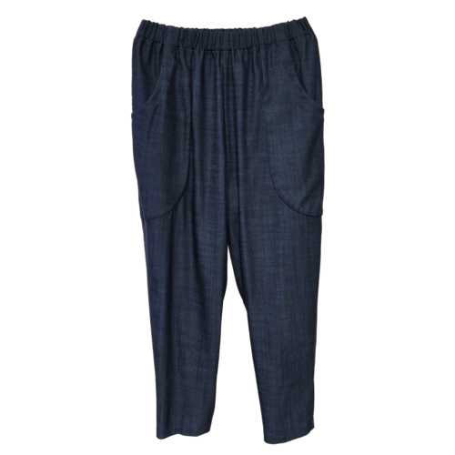 【最新作】デニムテーパードパンツ【264-6144】Denim tapered pants