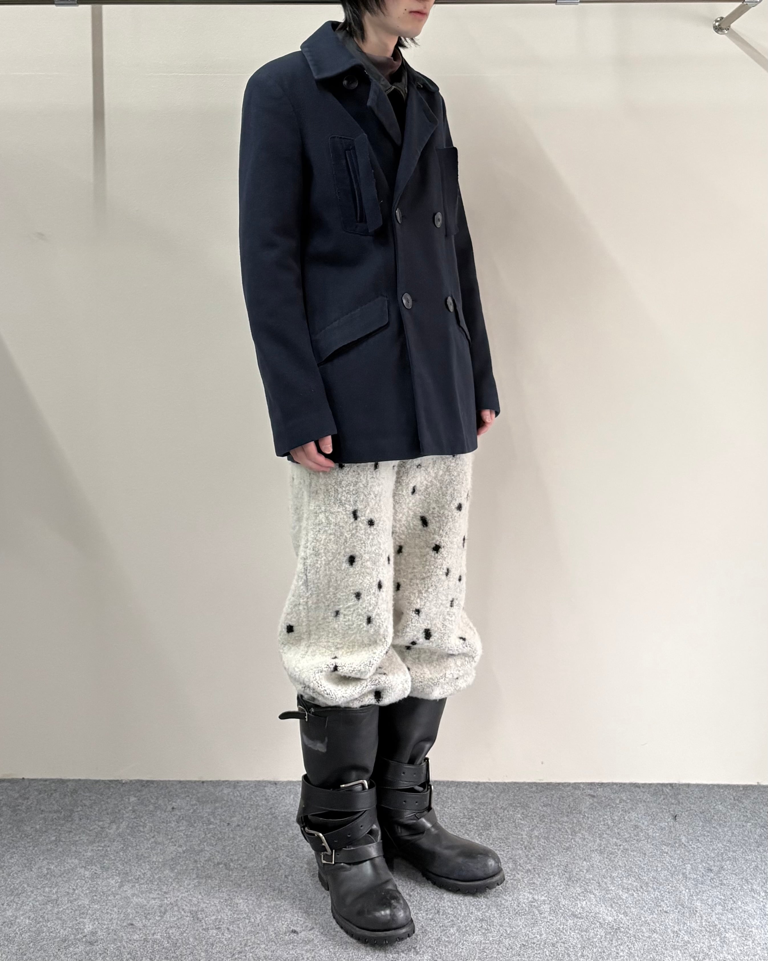 2009AW/Martin Margiela】Deconstructed Pea Coat | blendmarket