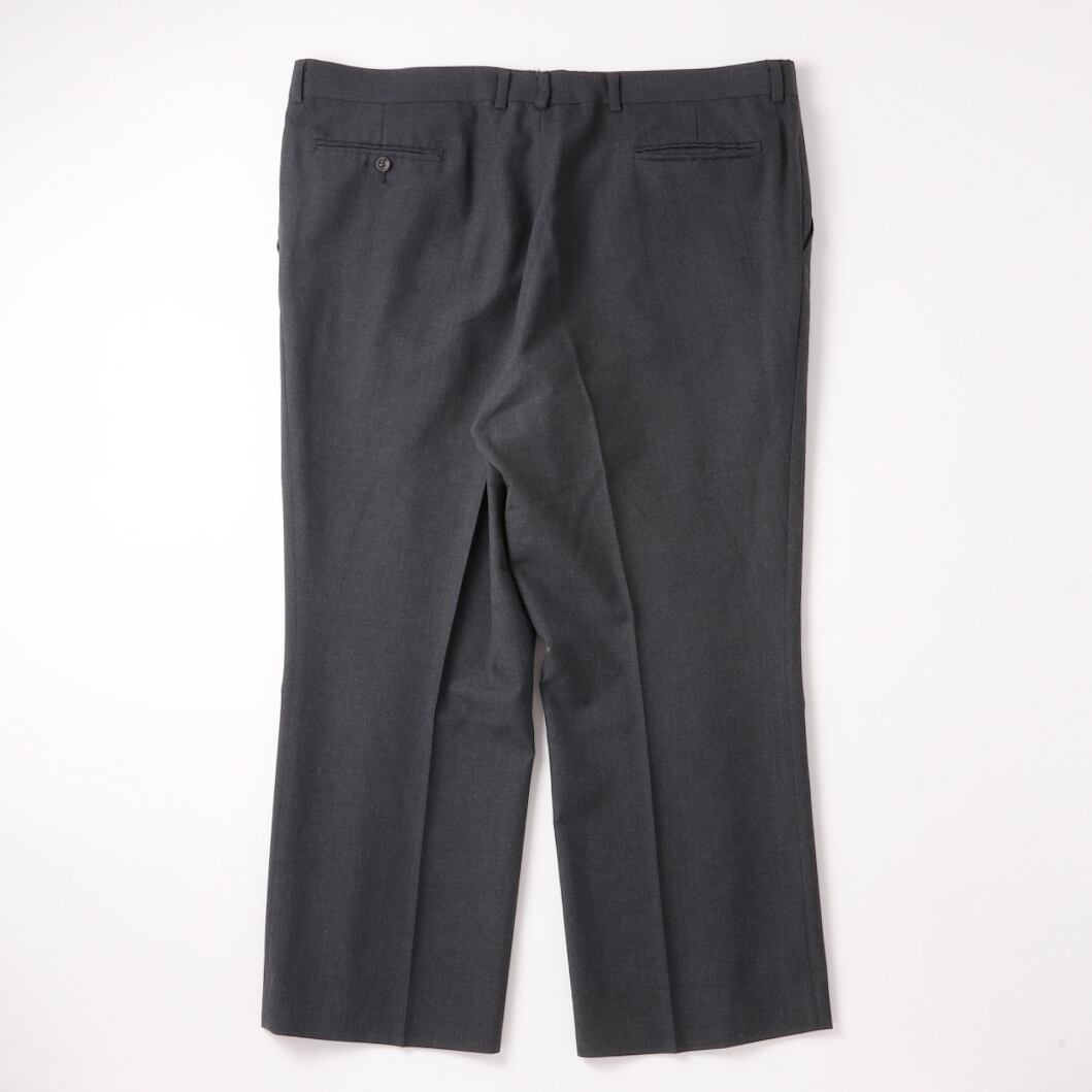 極美品】70s special vintage wool slacks pants W40 grey made in USA