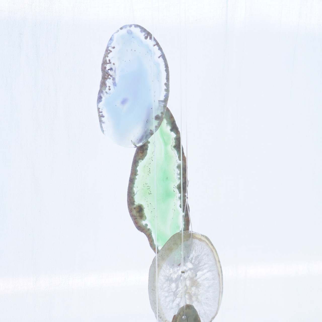 Cream Soda 03 - アゲートヒーリングチャイム / Agate Sun Catcher Wind Chime 135