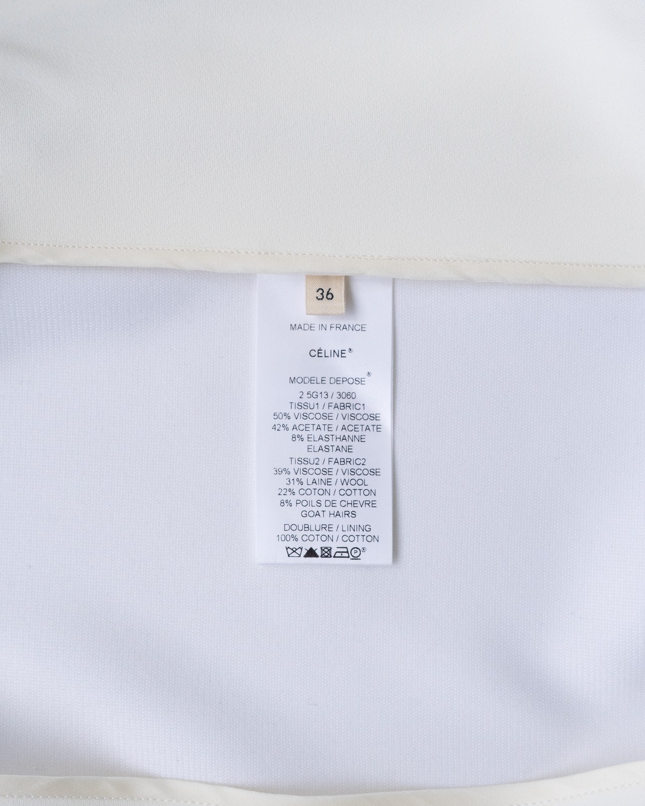 〈CÉLINE by phoebe philo〉Long Vest