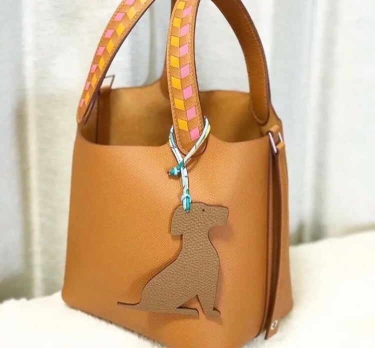 本革 バンビリアルファー トートバッグ