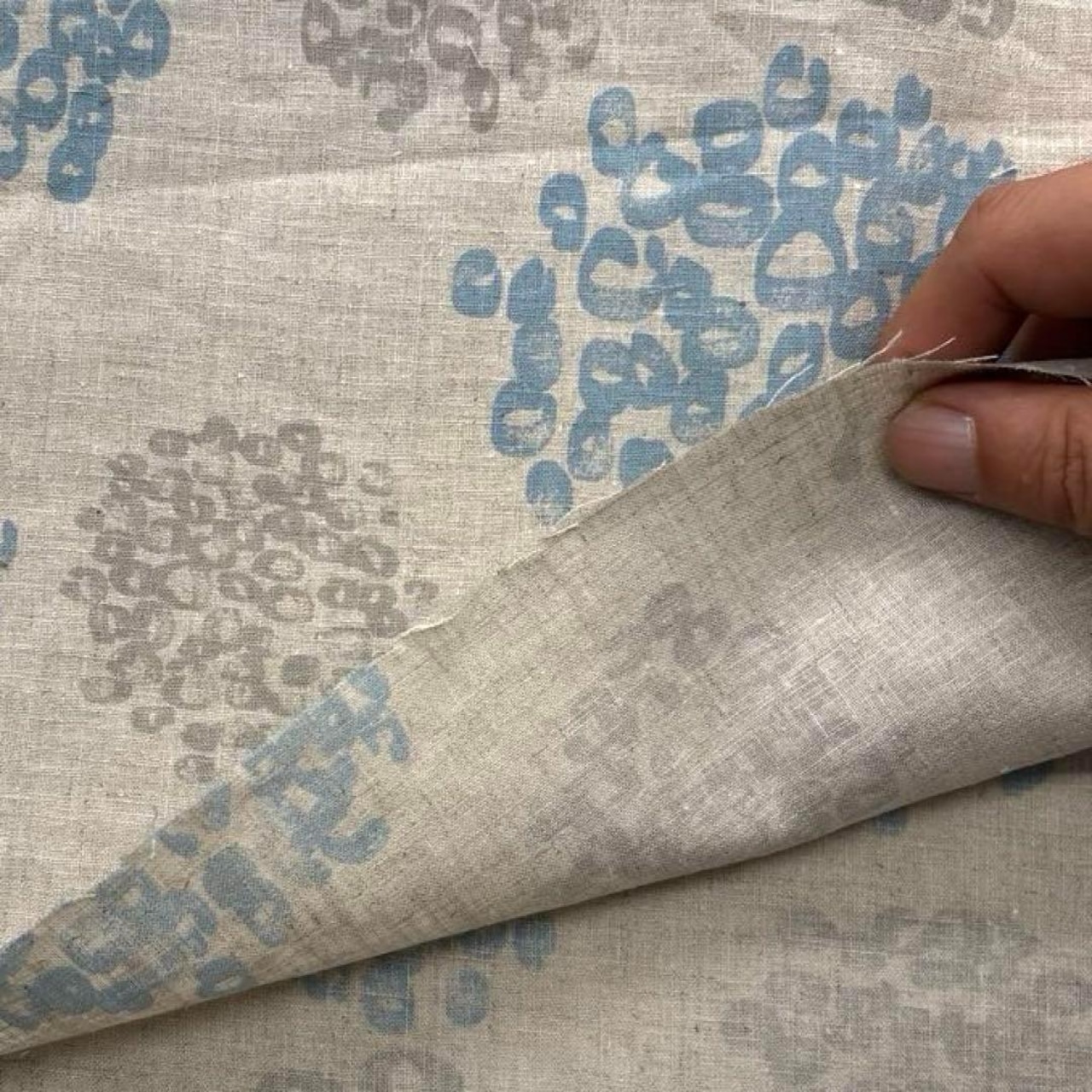 Cdr484◆50cm◆S◆コットンリネン混生地◆柄物