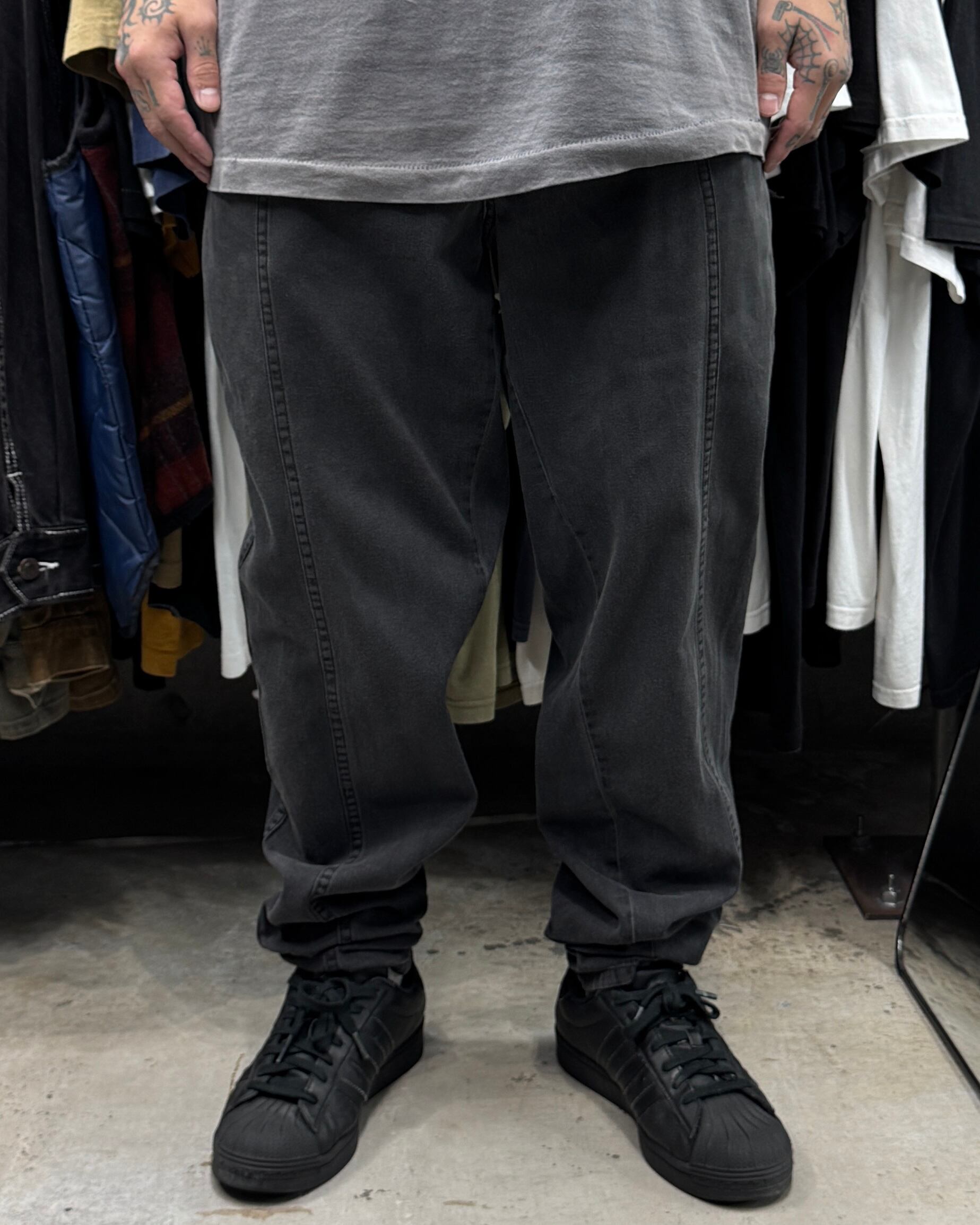 Special!!】80's~90's old stussy Religion Pattern Beach Shorts