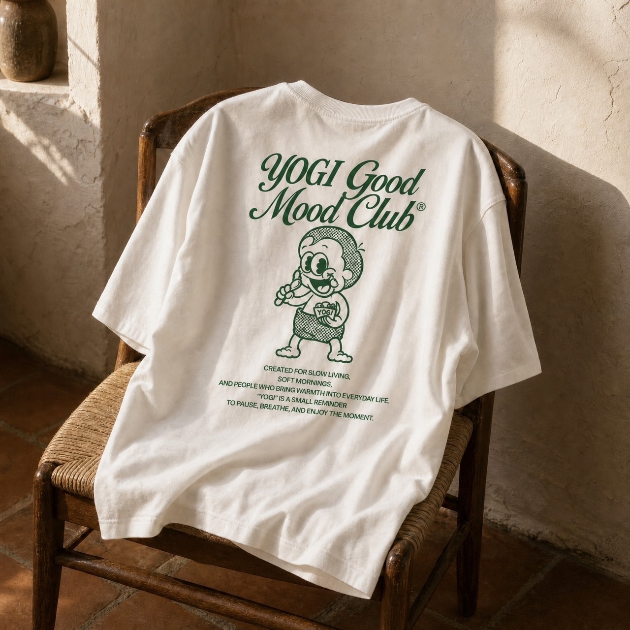 miniYOGI T-shirt GREEN
