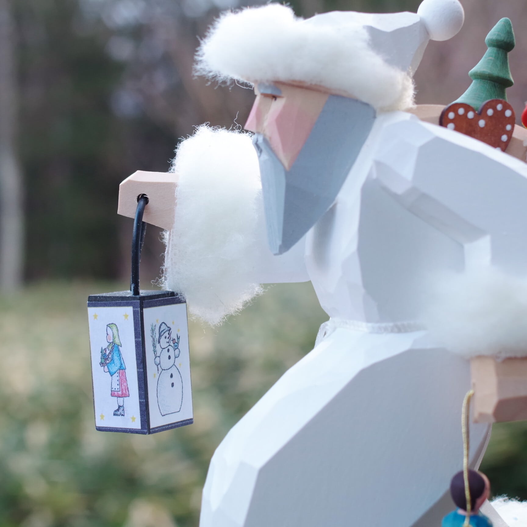 ベティーナフランケ ホワイトサンタ | 木のおもちゃ専門店 おもちゃ箱