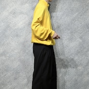 custom draw cord half zip long sleeve tee