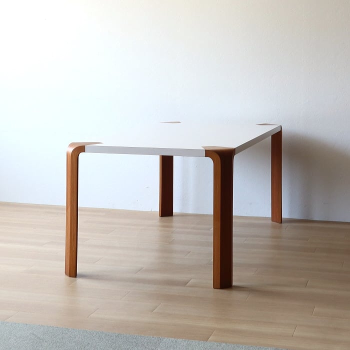 赤白　テーブル ヴィンテージ 天童木工 板倉準三 アントラー ダイニングテーブル | RENOKA