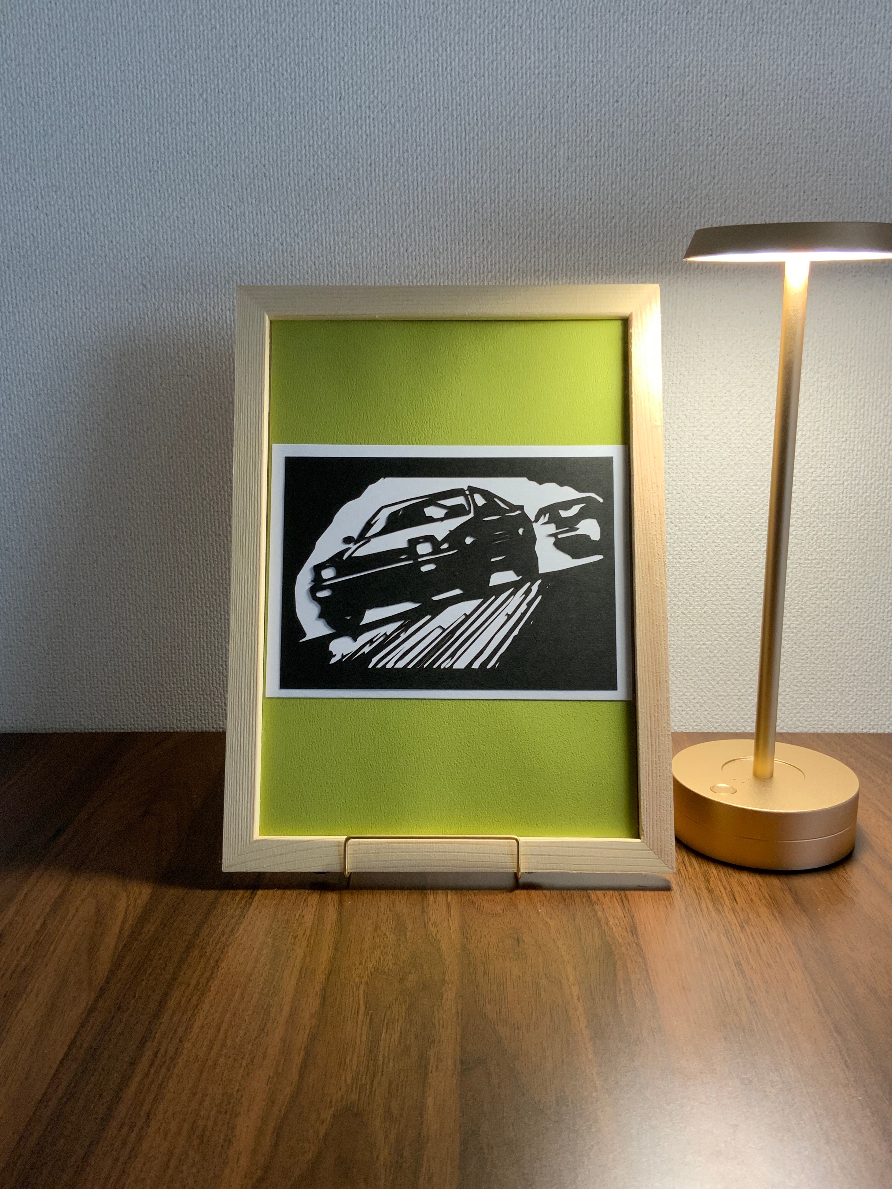 461-Car-86切り絵 | 切り絵博覧会 (↑上のメニューにも色々あり〼)