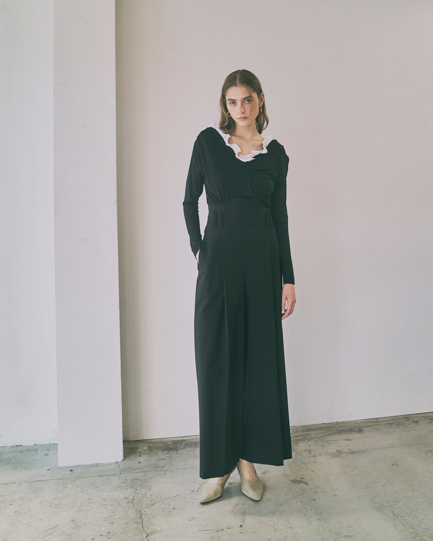 新品未使用】HYEON piano tops / gray HYEON (ヘヨン) official online