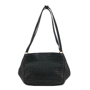 Bottega Veneta ボッテガヴェネタ　トートバッグ　ショルダーバッグ　イントレチャート　ブラック　ブラック　vintage　ヴィンテージ　オールド　ppzkgs