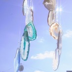 Sirius 02 - アゲートヒーリングチャイム / Agate Sun Catcher Wind Chime 1083