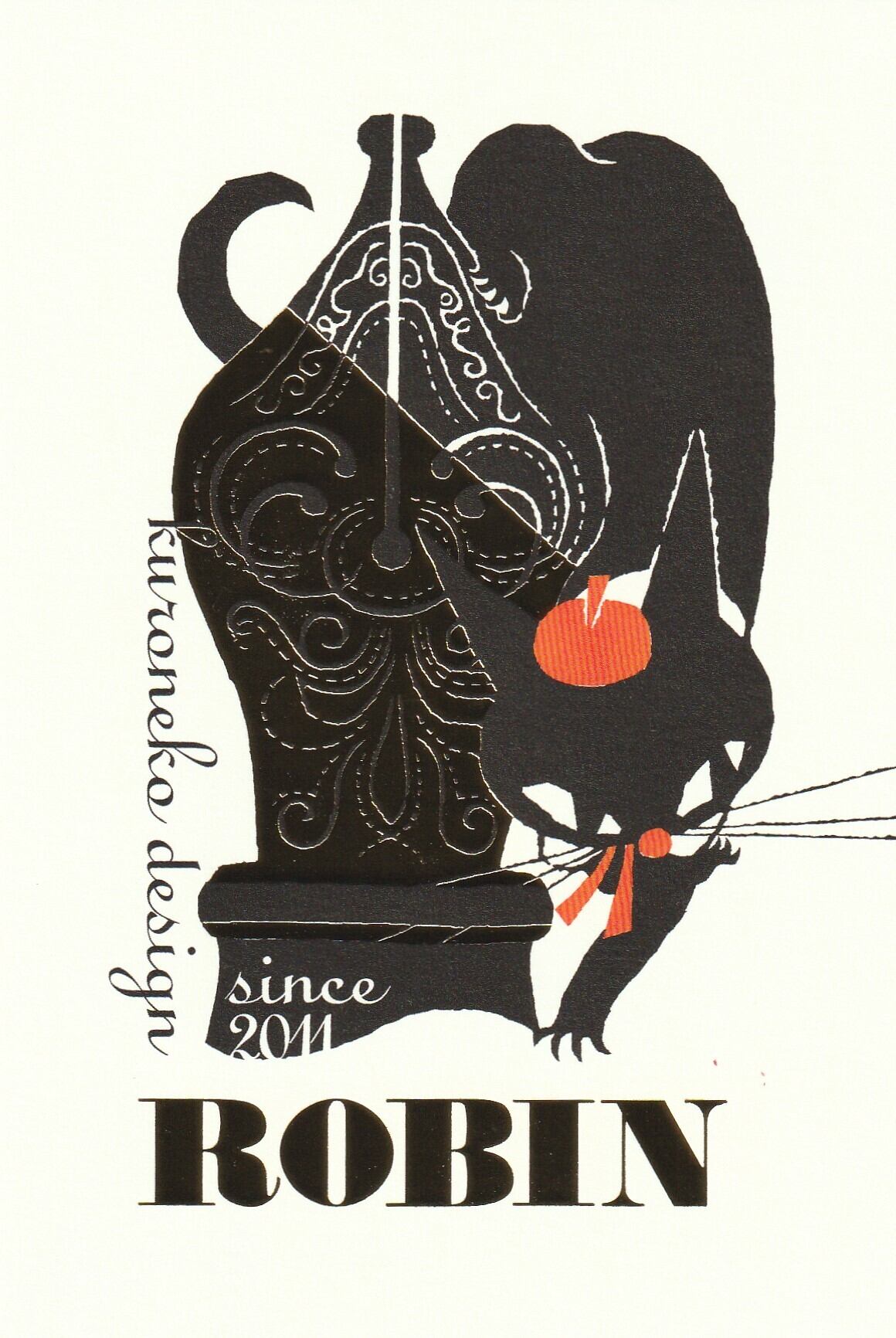 黒ねこ意匠 | 奈良の愛らしい猫のお店 猫雑貨さんちこ