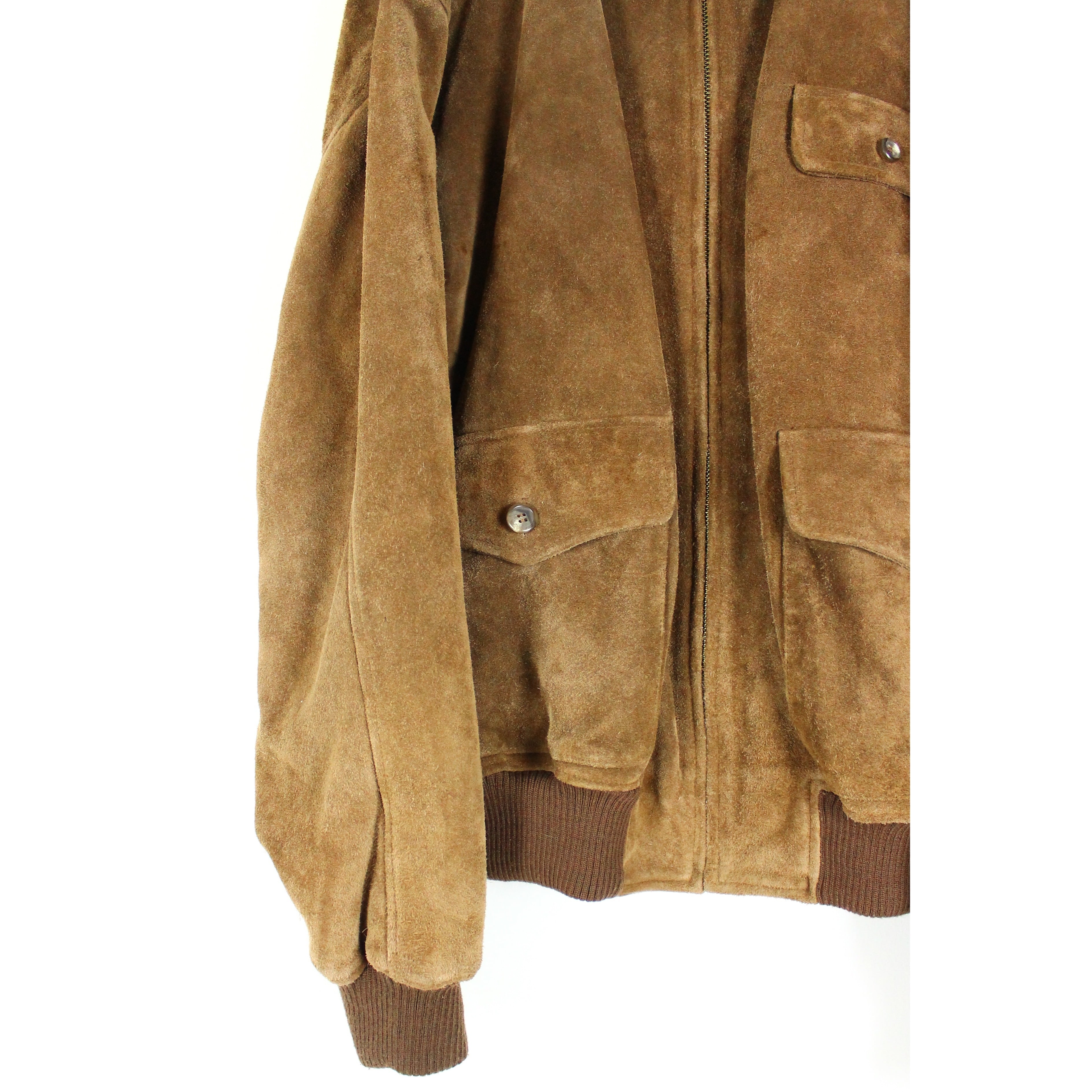 1990's POLO COUNTRY RALPH LAUREN スエードレザーブルゾン 【ME-0715