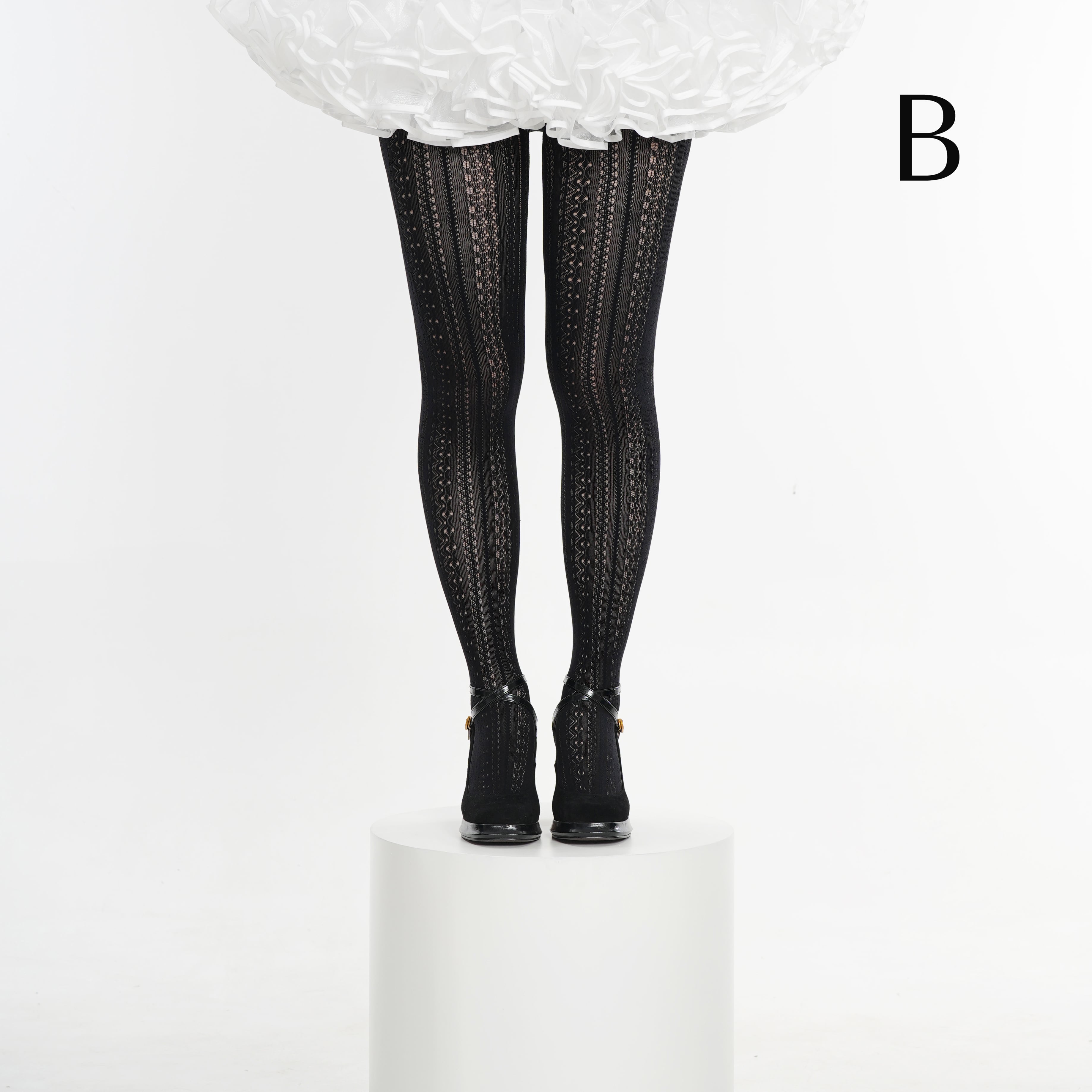ラッセルレース編みタイツ | HoshibakoWorks