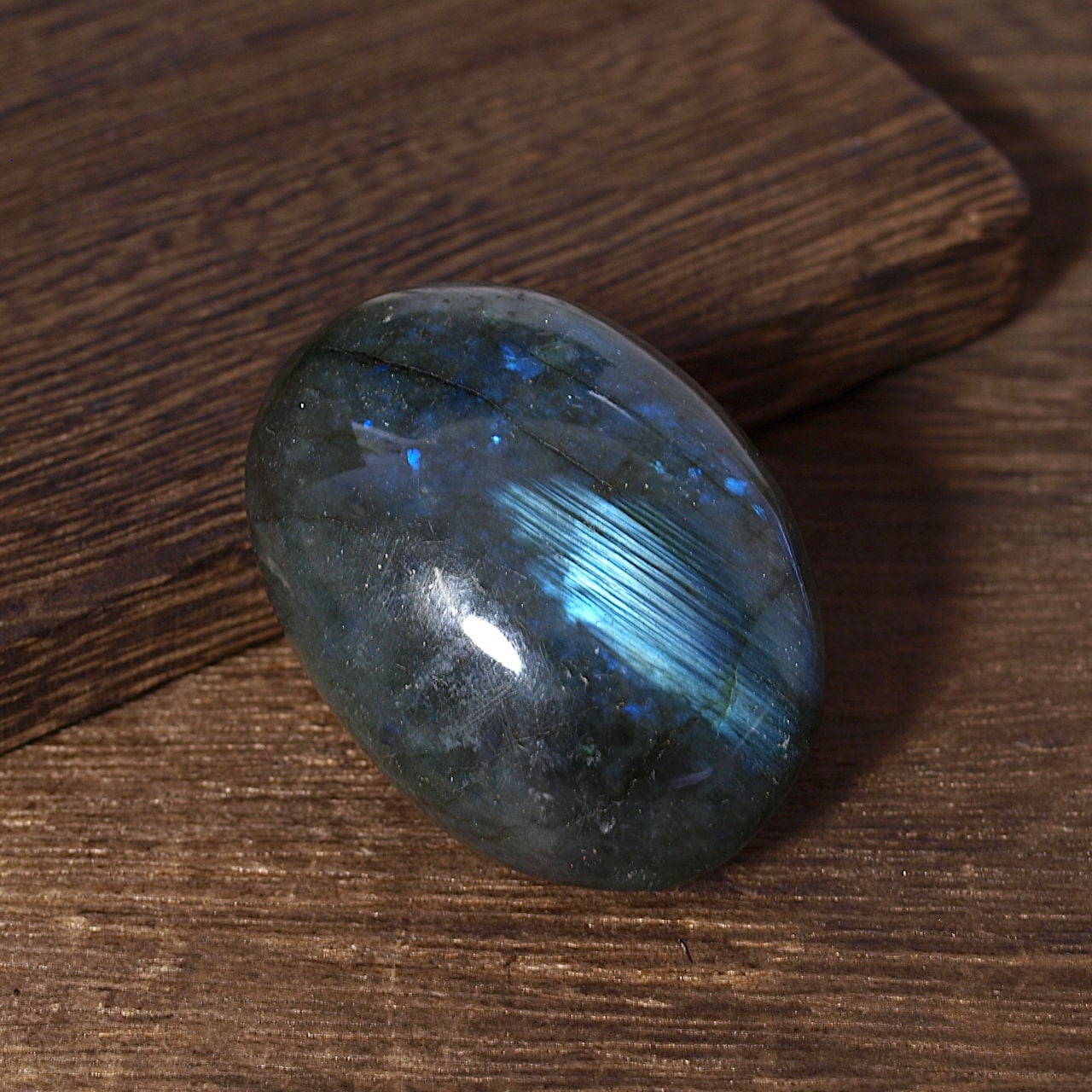 【一点物】ラブラドライトの握り石No.7