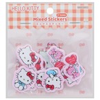 【ロット販売】【10入】ハローキティミックスシールレッド(8811102)