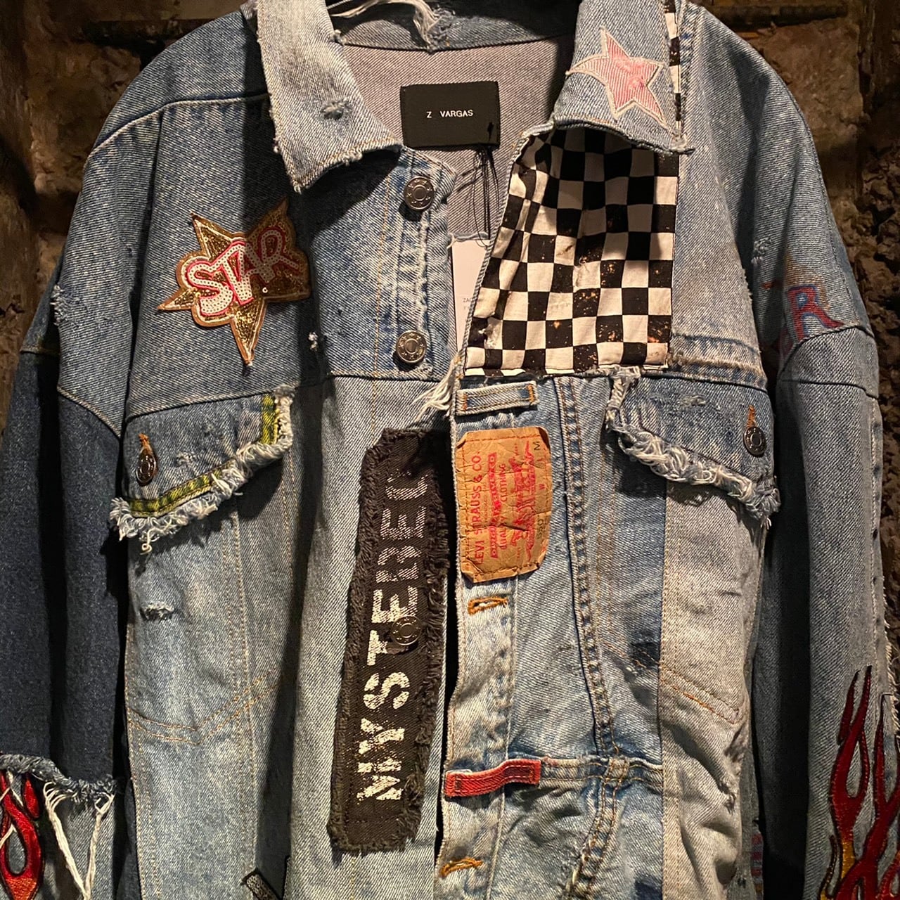 【ZAC∴VARGAS】 Remake Denim Custom Jacket | CHAOZ-カオス-