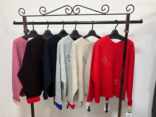 【robe】 2way 刺繍ロゴニットカーディガン　631937