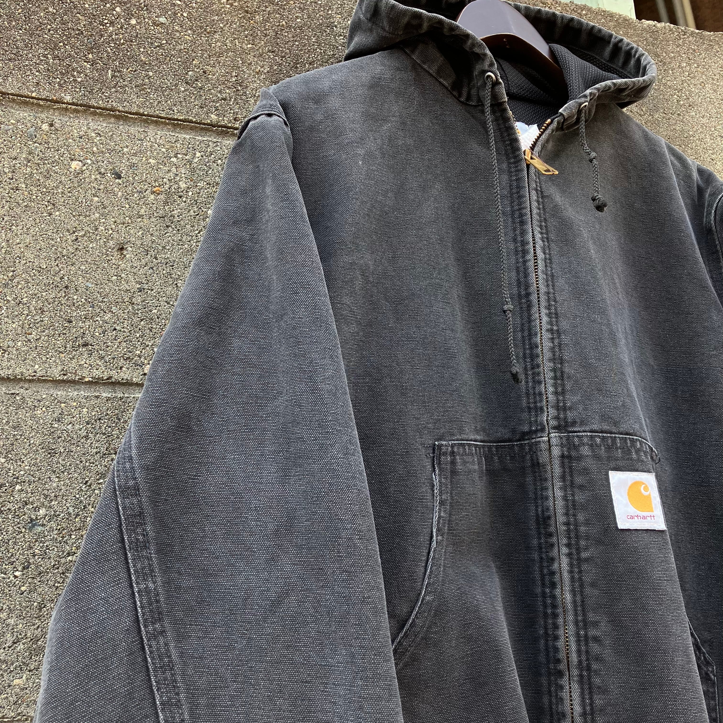 MADE IN USA” OLD Carhartt Active Parka “Black” カーハート