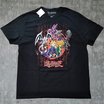 遊戯王 城之内 Lサイズ程度 アニメTシャツ 黒 | PAY ID