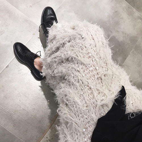 shaggy skirt　10967