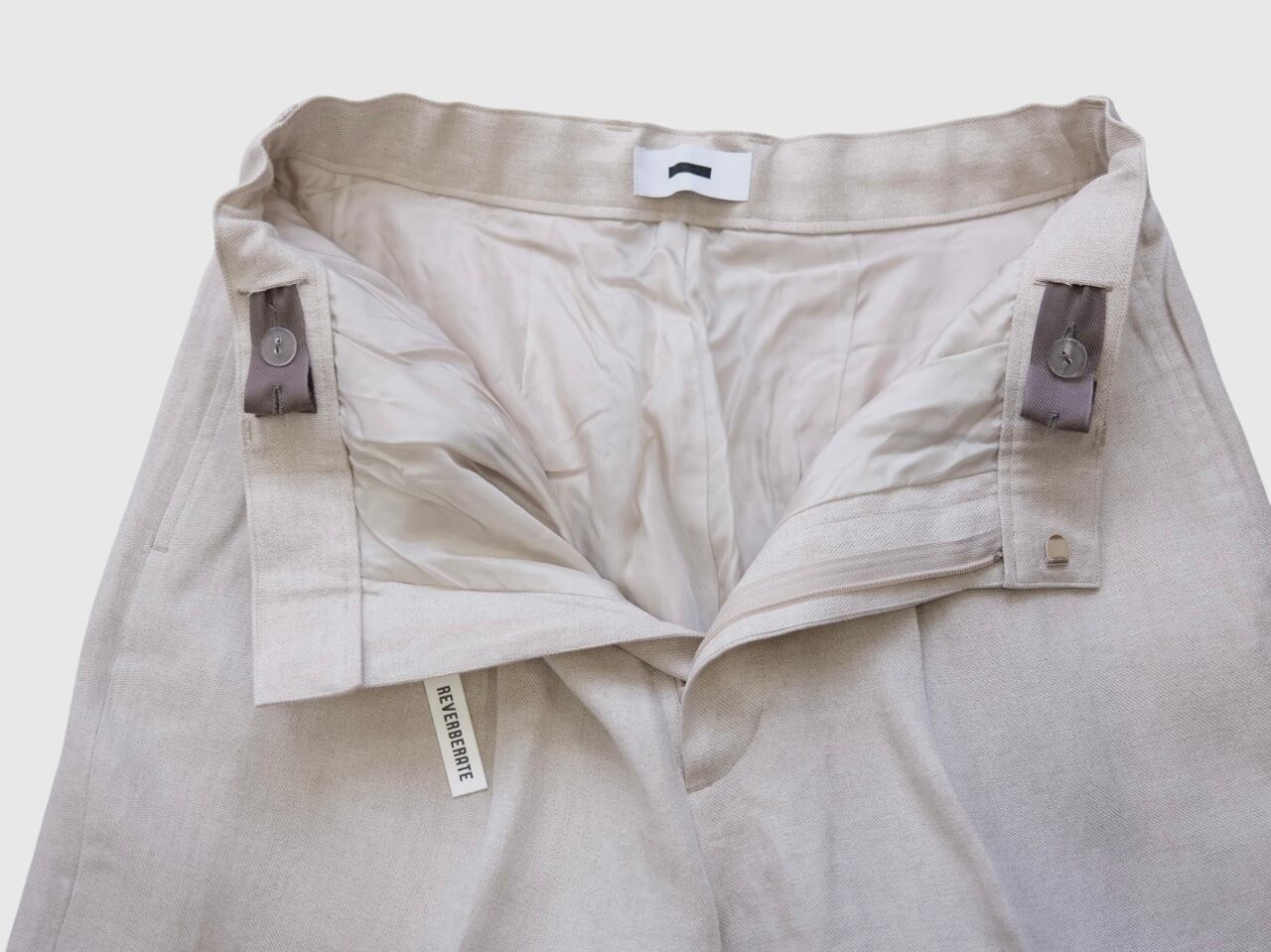 REVERBERATE” TACKED TROUSERS” | Lapel online store