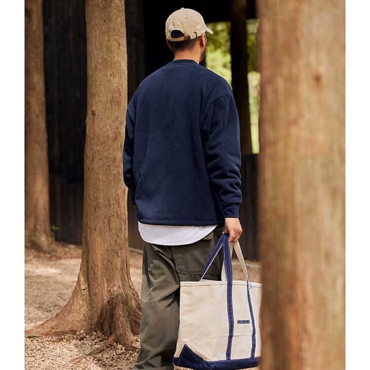 ★PPOLAR FLEECE ROUND NECK SWEATSHIRT　　　A0507