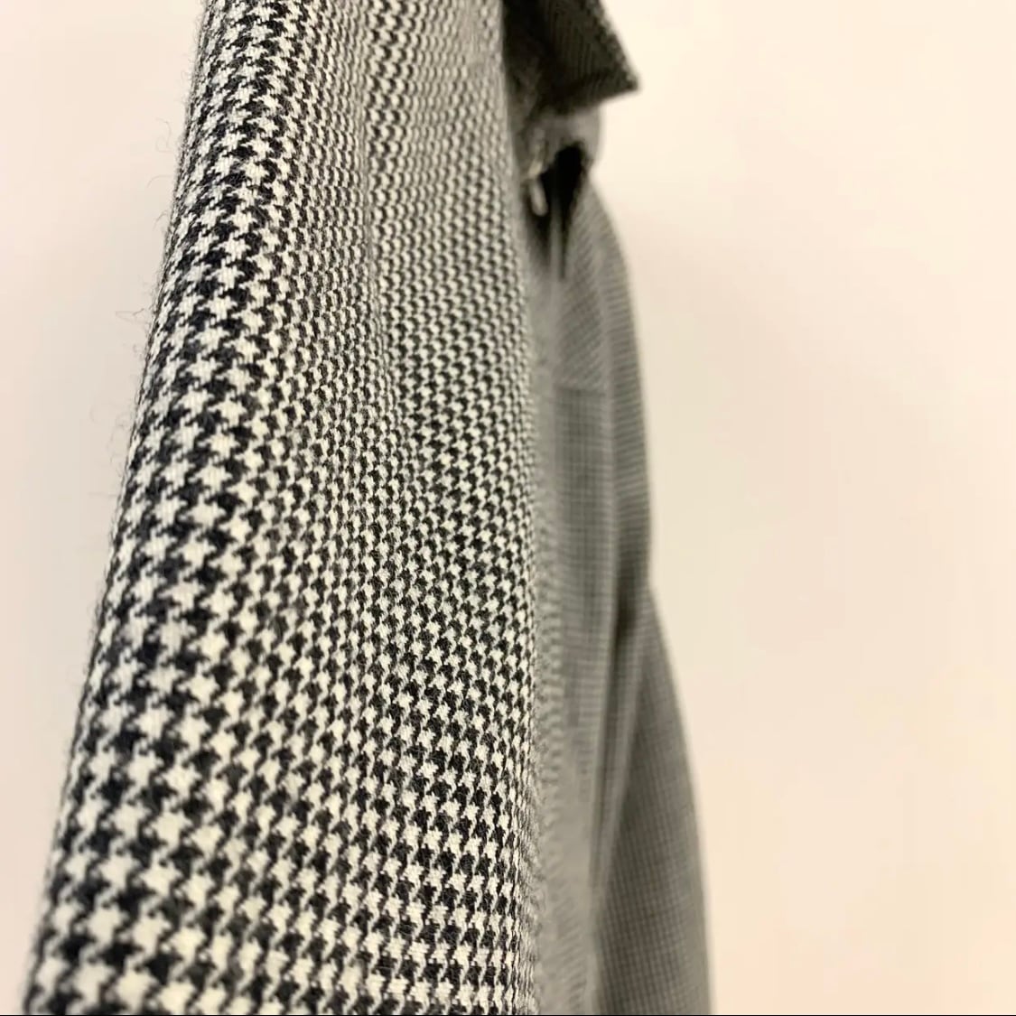 vintage 古着 】100% Wool ミニ千鳥格子〰︎ きれいめジャケット 