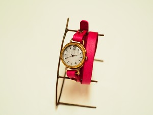 【限定】二重巻ベルトの腕時計