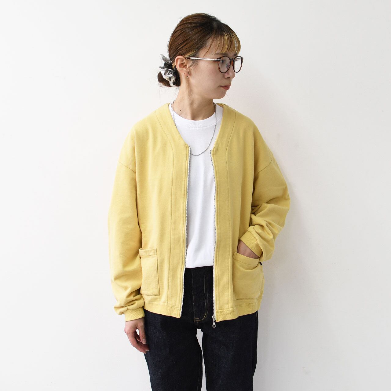 DELICIOUS [デリシャス] Urban Zip Cardigan [DC8116] アーバンジップ