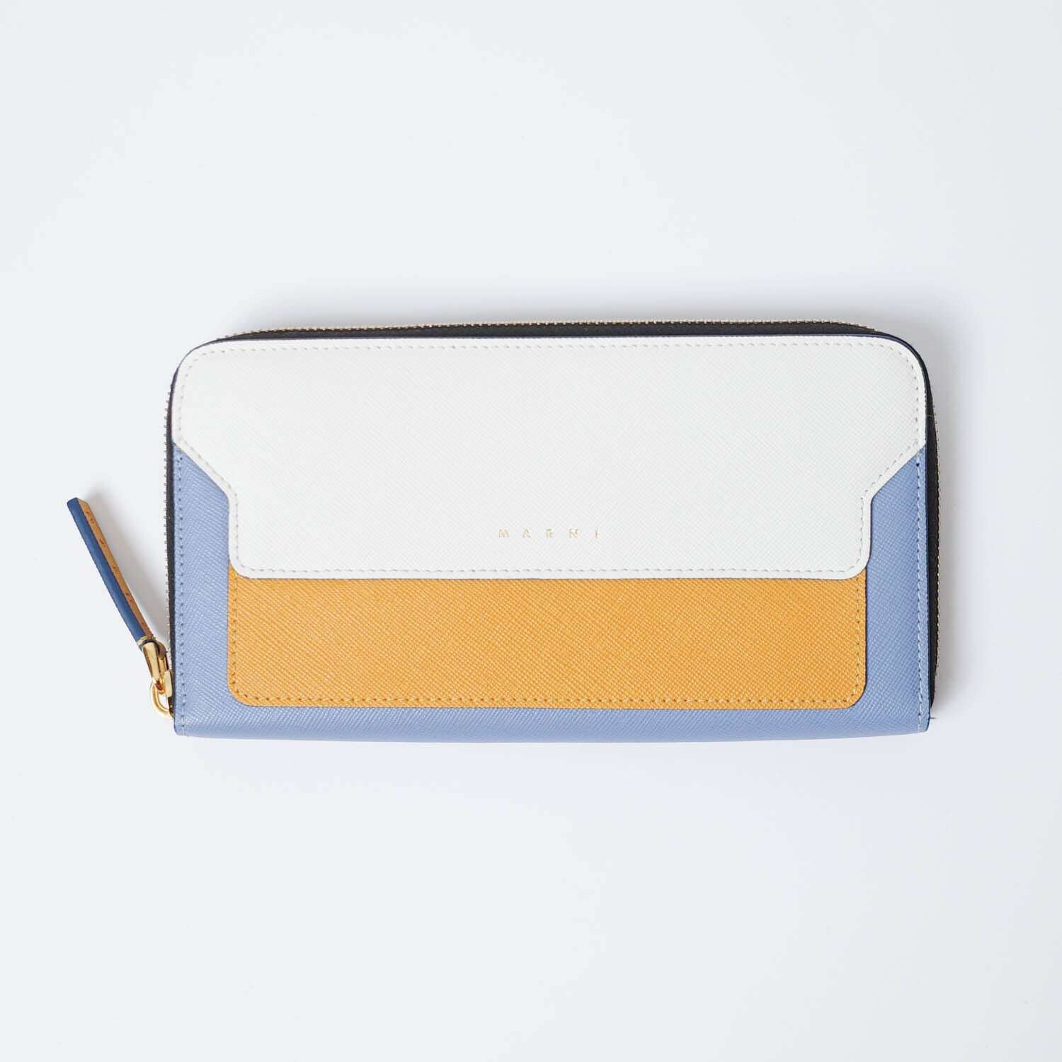 [NEW] MARNI ZIP AROUND LONG WALLET PFMOE11U19