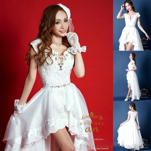 人気再入荷 an AOC-2274 ミニドレス 2way (S,Mサイズ) ¥45,360- (税込) キャバドレス パーティー ドレス