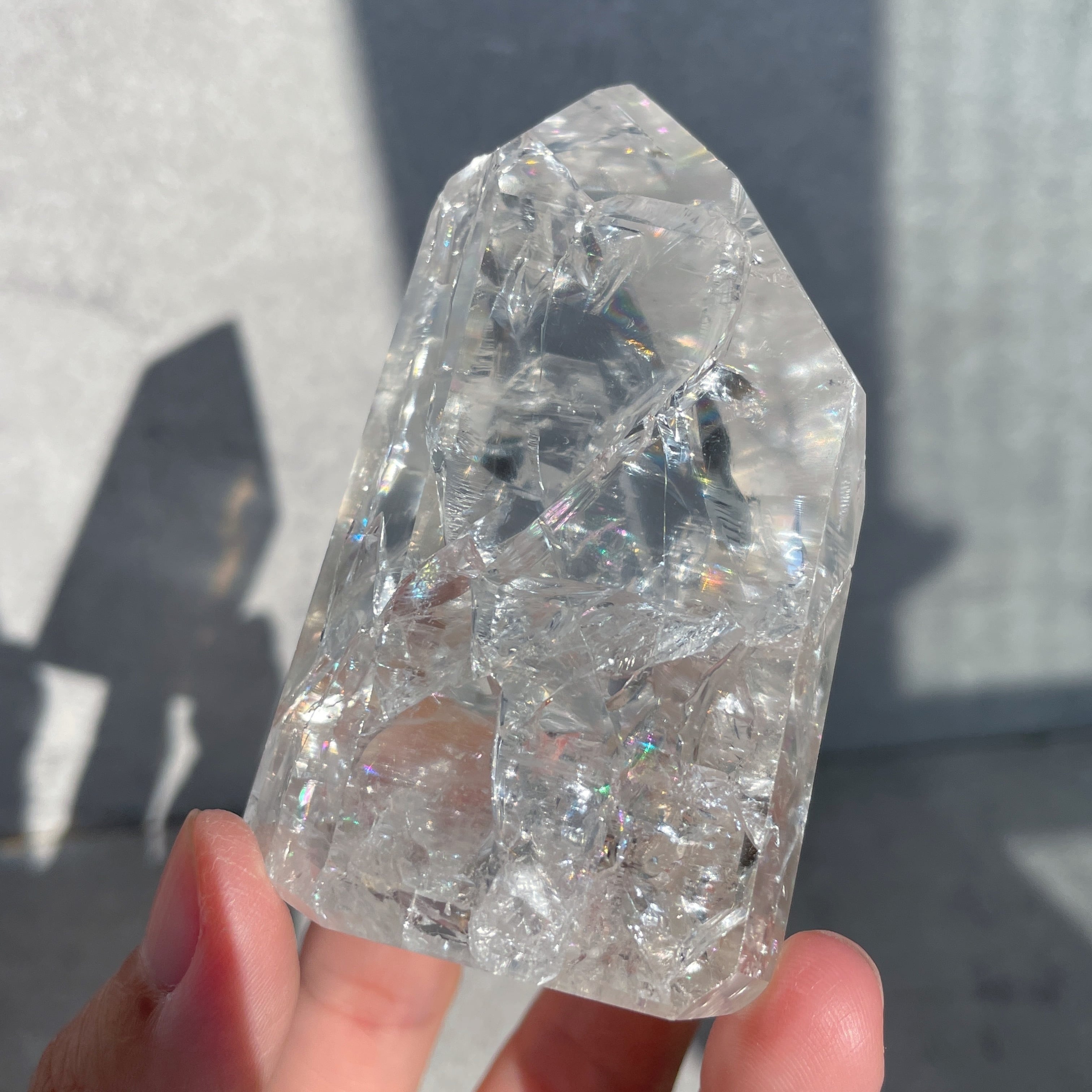 セール中　アイリス　クラック　水晶　めちゃくちゃ綺麗です^_^ NO.3 ホーム＆キッチン アイリス クラック 水晶 めちゃくちゃ