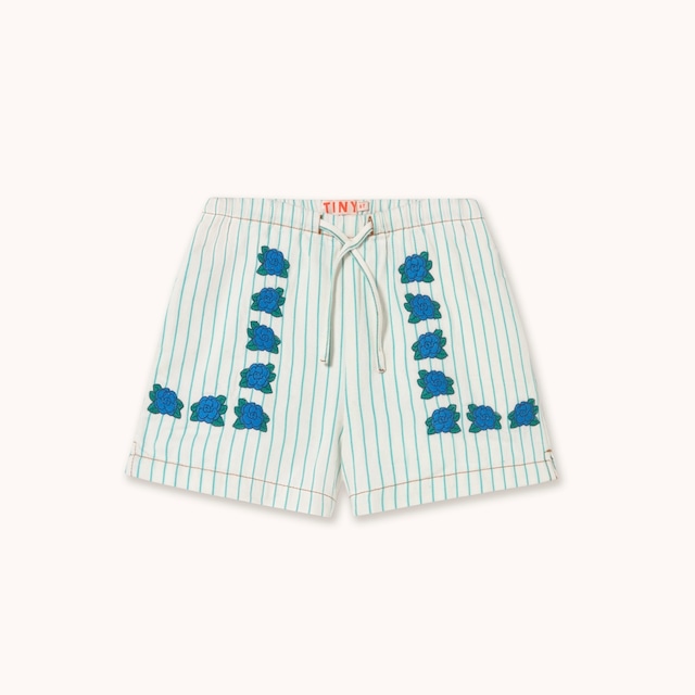 TINYCOTTONS/Mini Blue Flowers Shorts