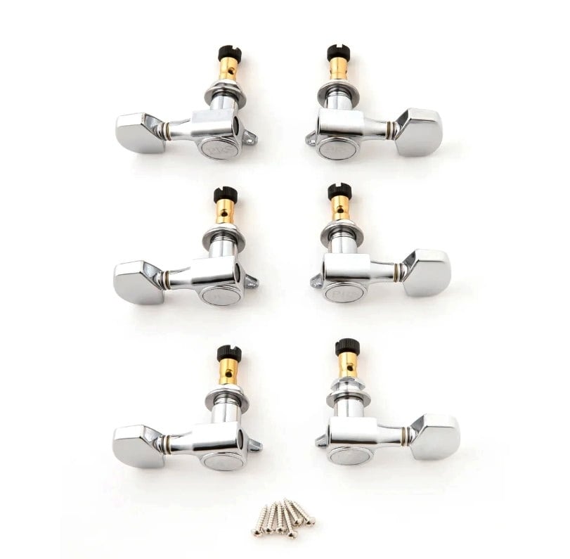 SEモデル用ロック式ペグ】PRS / SE Locking Tuners, Chrome 6個セット