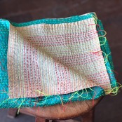 リサイクルサリーのカンタショール 小12 インドの手仕事布 Mulaセレクト