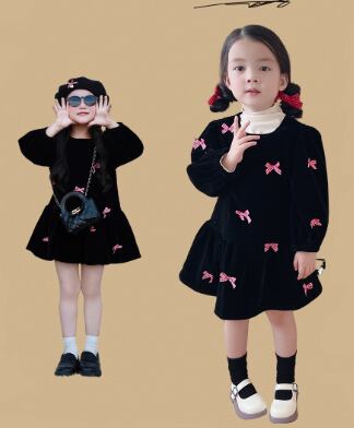 2025春入荷★子供服 キッズ ワンピース★ 90-150CM