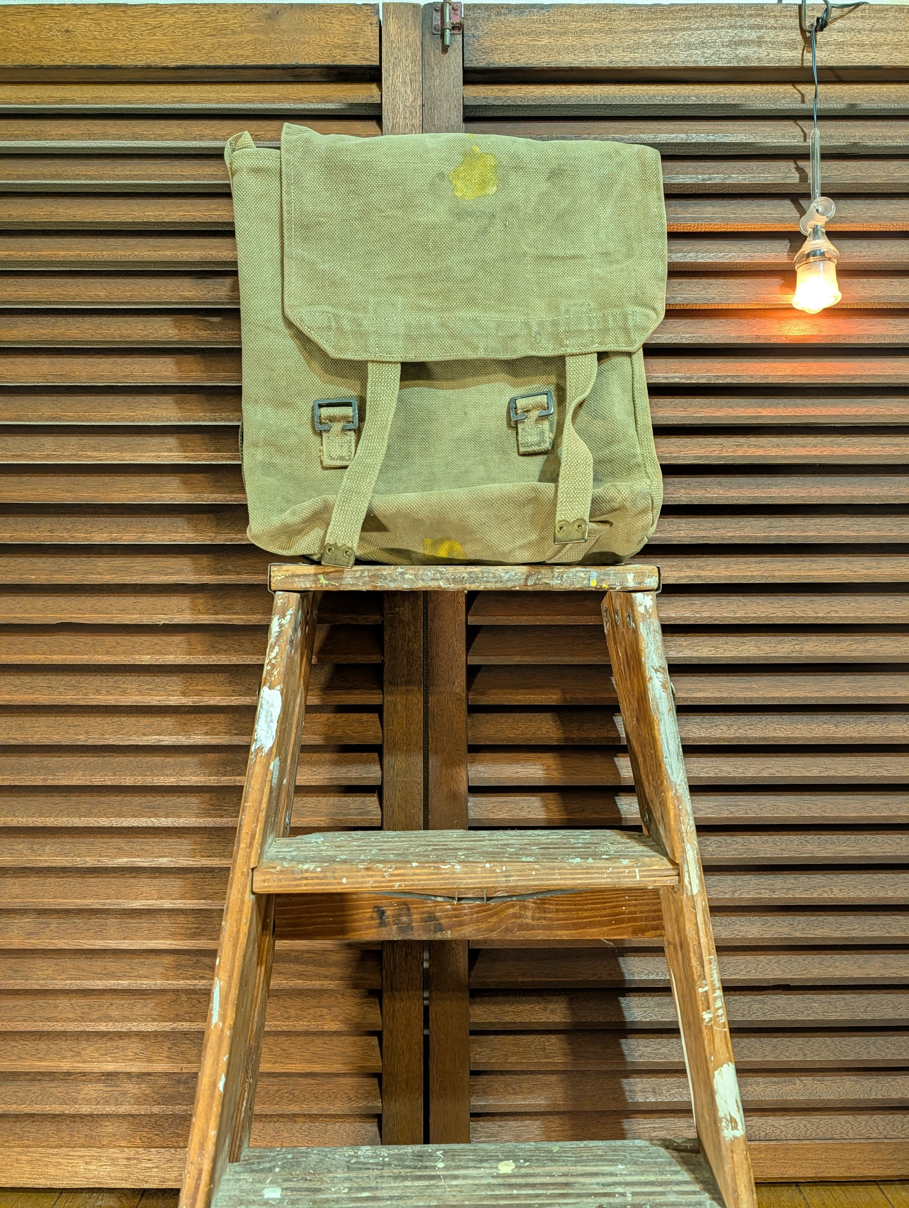 40s UK Military M-37 Musette Bag A