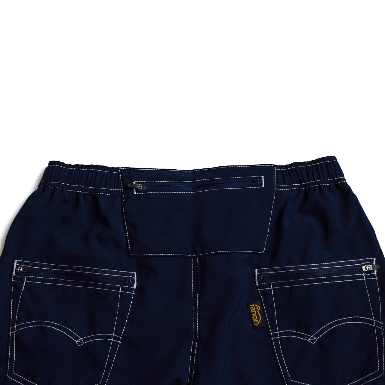 ranor（ラナー）STITCHWORK MIDDLE SHORTS - NAVY メンズ・レディース