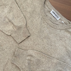 【LAMBSWOOL】イタリア製 ニット セーター クルーネックEU古着 ヨーロッパ古着