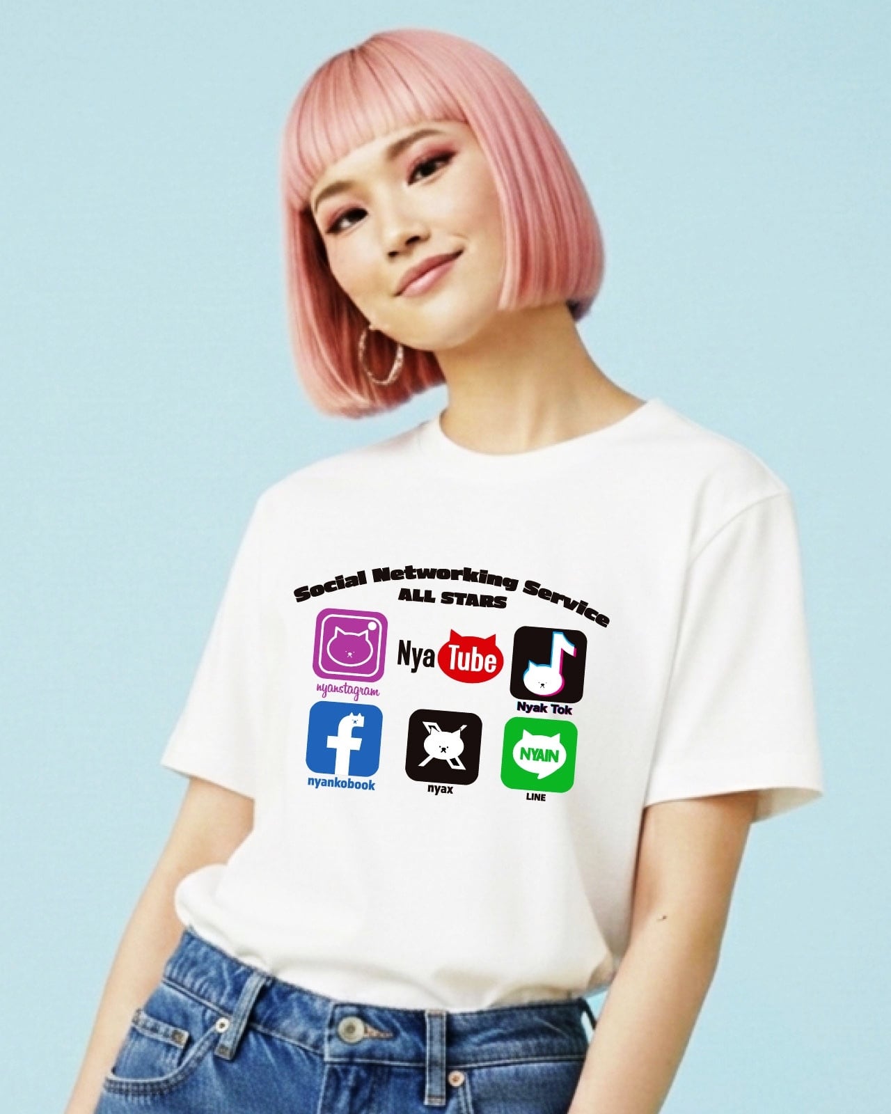 【SNSオールスター】ユニセックスTシャツ ☆マジックマインド
