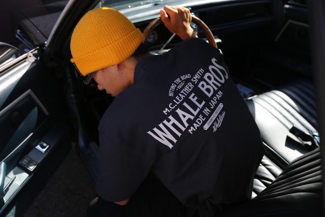 Whale & Co. ロゴ ロングスリーブTシャツ（LT01）