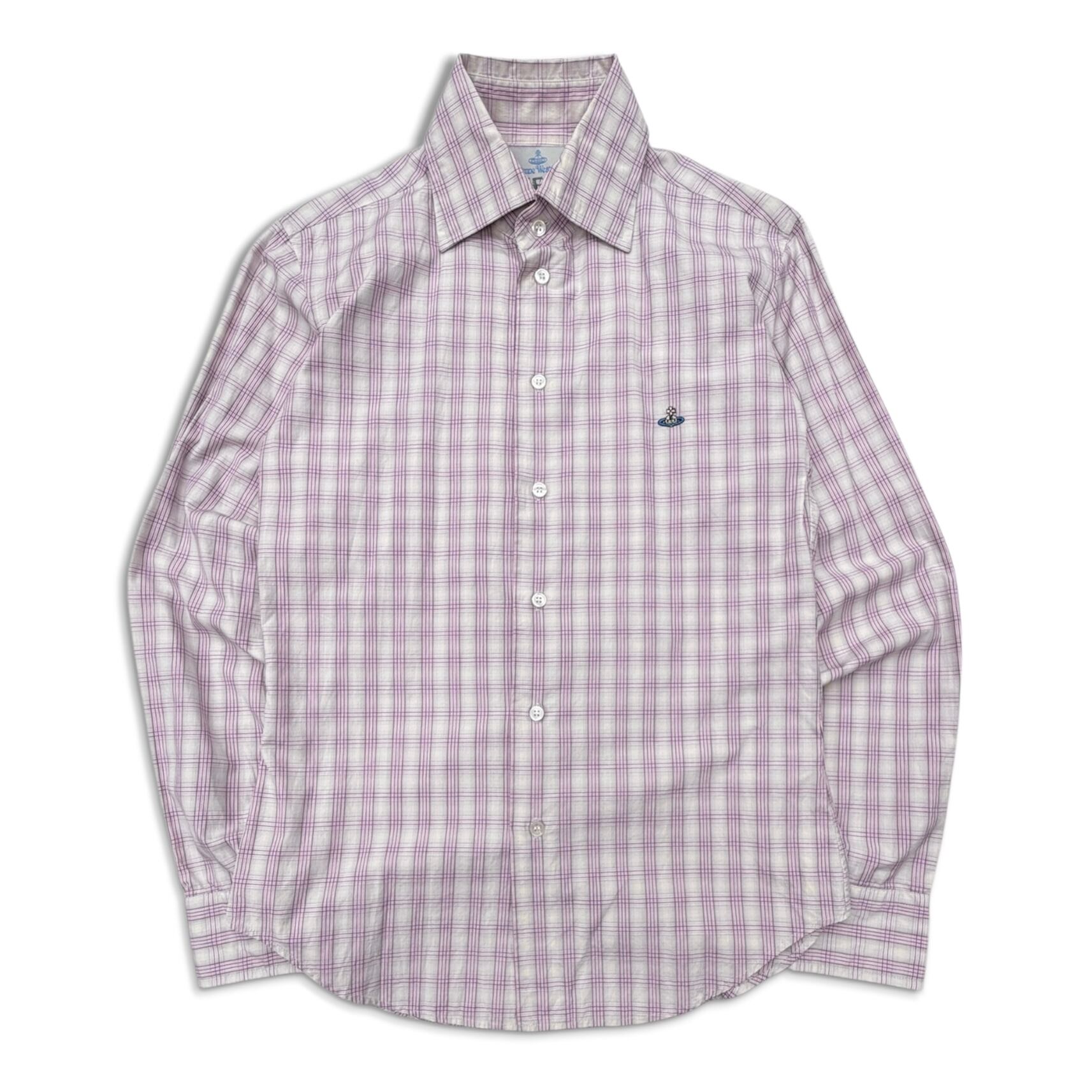 viviennewestwood チェックシャツ vivienne westwood】check shirt チェックシャツ ライカ期 ワン