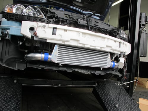 レガシィBL 前置きインタークーラー レガシィ BL5 BP5 blitz 前置きインタークーラー - メルカリ