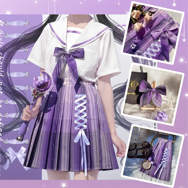 SEASONZ アイドル衣装 セーラー服 半袖 チェック柄 イベント衣装